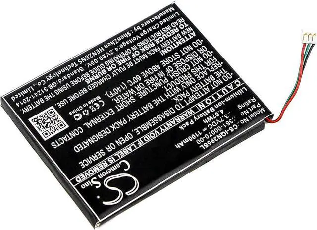 Alt view image 2 of 5 - Battery for Garmin 361-00070-00 3597LMT Nuvi 3597 3597LMTHD 3598 3598LMT-D GPS