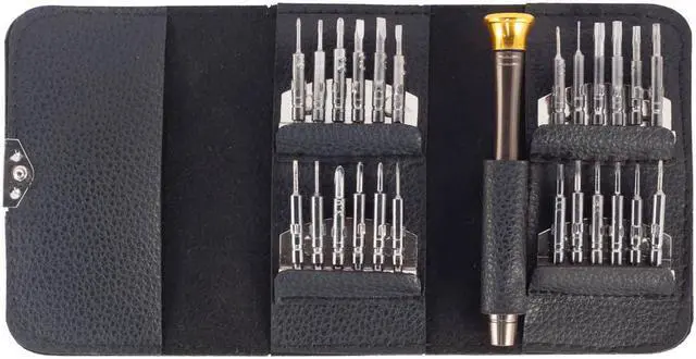 Main image of 25Pcs Repair Tools Kit Screwdriver Set For Macbook Pro Air Iphone 6 Plus Glass