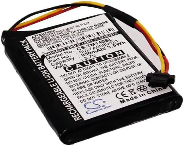 Main image of Battery for TomTom 6027A0089521 P2 VF65 VF6S VF6D Go 50 500 GO 600 One 140 140S