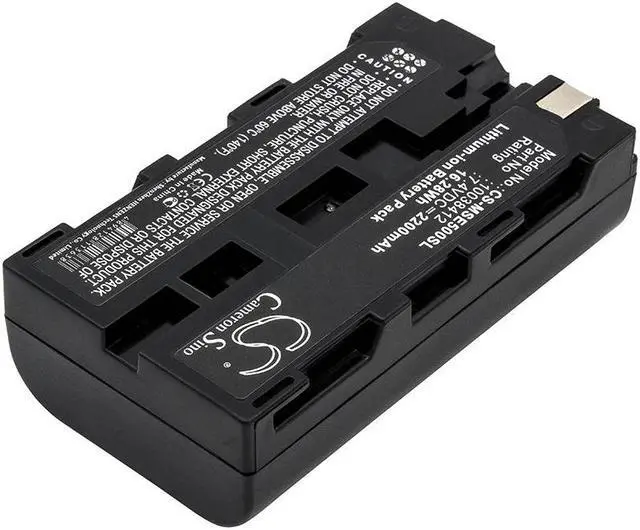Alt view image 2 of 4 - Battery for DALI 10038412 MSA YRH300 Evolution 5000 5200 Thermal Imaging Camera