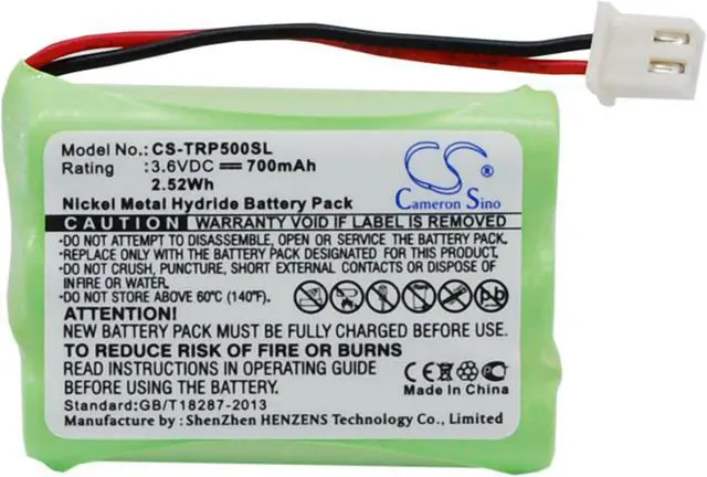 Main image of Battery For TRI-TRONICS 1038100-D, 1038100-E, 1038100-G, 1107000,