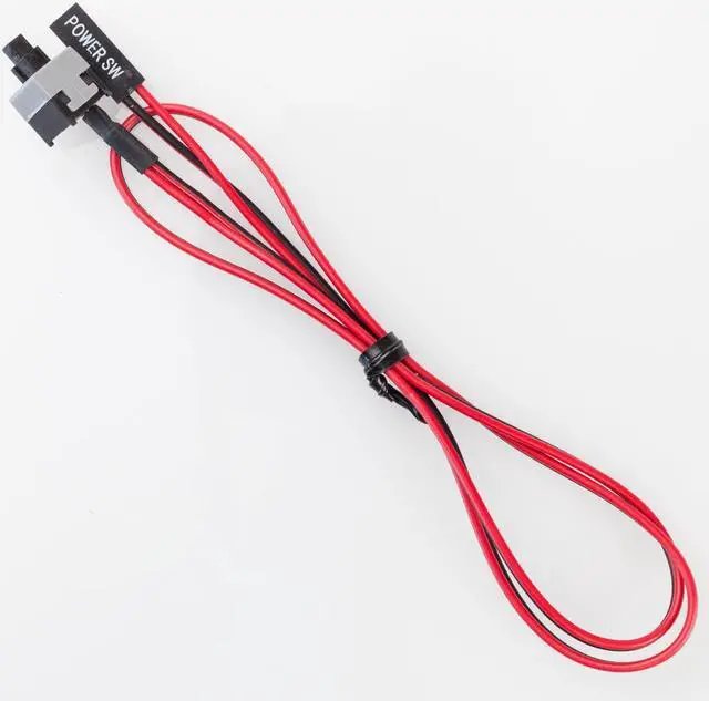 Alt view image 2 of 4 - 10Pack ATX Power Switch cable for Open mining case rig PC Mainboard On/Off/Reset