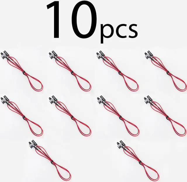 Main image of 10Pack ATX Power Switch cable for Open mining case rig PC Mainboard On/Off/Reset