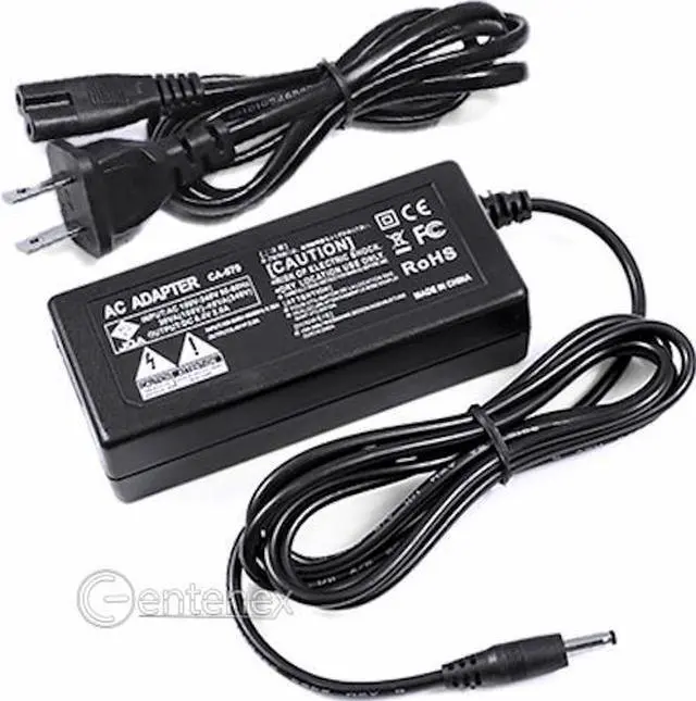 Main image of AC Power Adpater for Canon FS200 Vixia HF200 HF20 HF S100 DC100 HF S10 HV40 FS20 HV30 DC10 FS21 HF10