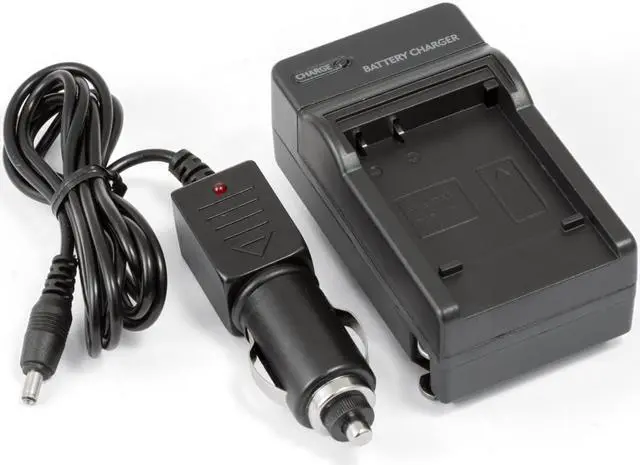 Alt view image 3 of 4 - AC/DC Battery Charger for Panasonic DMW-BCF10E Lumix DMC-FH20 DMC-FS10 DMC-FT2 DMC-TS2 DMC-FS30