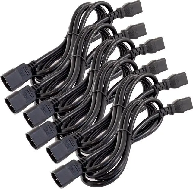 Alt view image 5 of 5 - 250V 30A PDU with 6 Pack C13/C14 Cables Meter Surge Protector Bitcoin Antminer