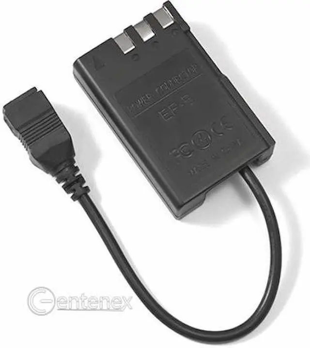 Main image of EP-5 DC Coupler for Nikon D3000 D5000 D40 D60 D40X Digital SLR Camera Models for EH-5 AC Adapter