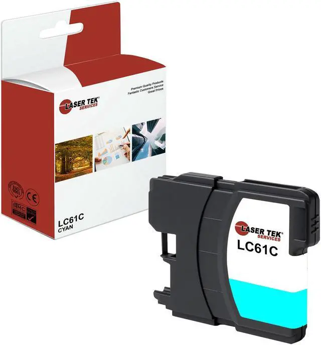 Main image of Laser Tek Services® Cyan Compatible Ink Cartridge Brother LC61C LC61