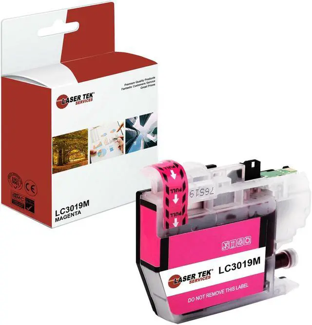 Main image of Laser Tek Services Compatible High Yield Ink Cartridge Replacement for Brother LC-3019 LC3019M Works with Brother MFCJ5330DW J6530DW Printers (Magenta, 1 Pack) - 1,500 Pages