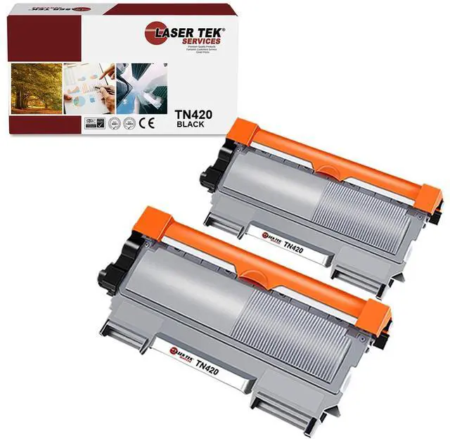 Main image of 2Pk LTS TN-420 Black Compatible for Brother HL2220 2230, MFC7240 Toner Cartridge
