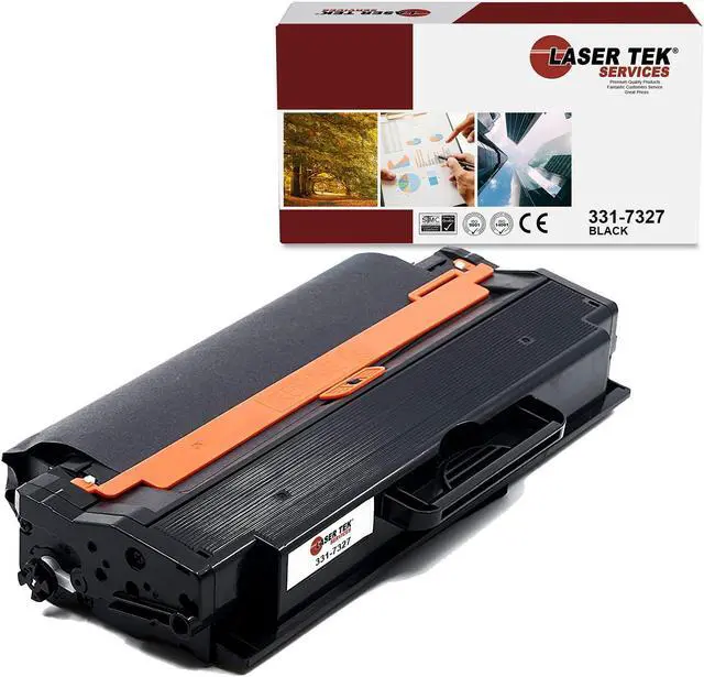 Main image of Laser Tek Services® 1 pack Dell B1260 (331-7328) Black Compatible Replacement Toner Cartridge