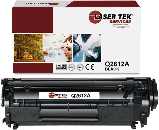 Main image of Laser Tek Services® HP Q2612A (12A) Compatible Replacement Toner Cartridge