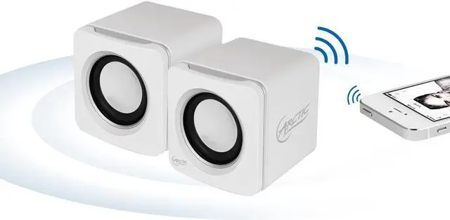 Main image of Arctic S111 BT Mobile Bluetooth V4.0 Sound-System with 2 x 2 W RMS Retail Packaging Color White Model SPASO-SP009WH-GBA01