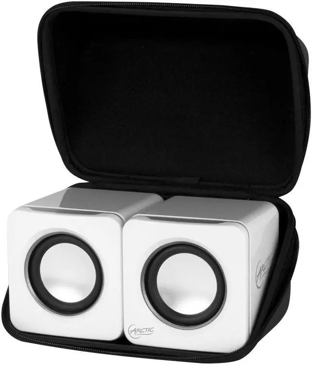 Alt view image 6 of 8 - Arctic S111 BT Mobile Bluetooth V4.0 Sound-System with 2 x 2 W RMS Retail Packaging Color White Model SPASO-SP009WH-GBA01