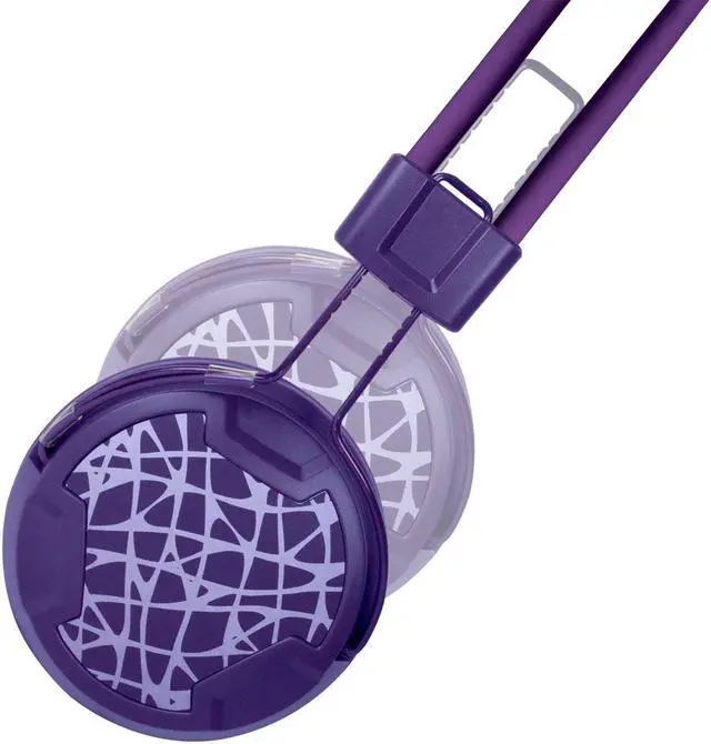 Alt view image 2 of 7 - ARCTIC P604 Wireless , Dynamic Bluetooth 4.0 Headphones, On-Ear Design with Smart Control and Integrated Microphone, 30 Hours Battery Life Color Purple Model ASHPH00015A