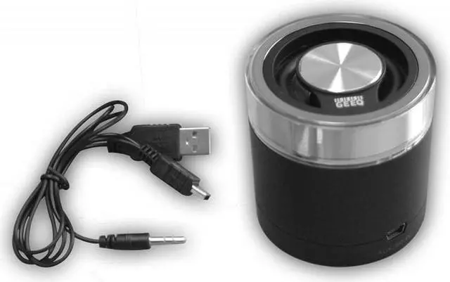 Alt view image 2 of 7 - GEEQ Pulsar Wireless Bluetooth Speaker. Powerful Portable Sound System for Smartphones Tablets and Laptops. Model GQ015-BTS