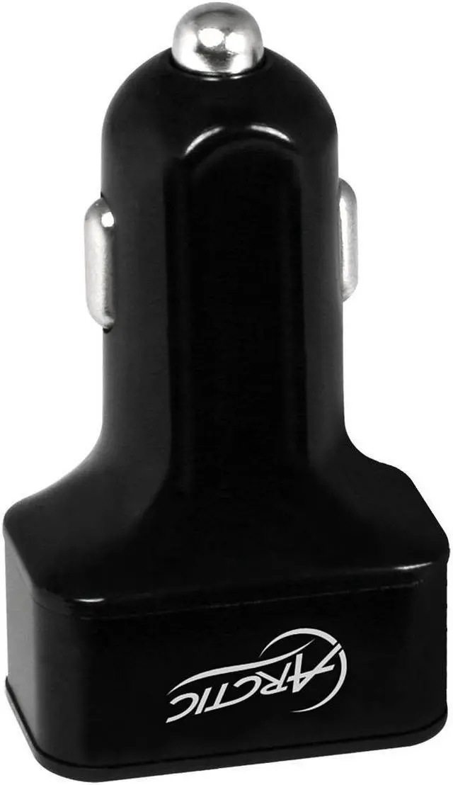 Main image of ARCTIC Car Charger 7200 - 3-Port UBS Fast Charger for Cars - Smart Cigarette Charger for for Apple iPhone 5/5S/5C, iPad, iPod, Samsung Galaxy S6/S5/S4/S3, Tab 3, Note 3/2, Google Nexus 7 and More