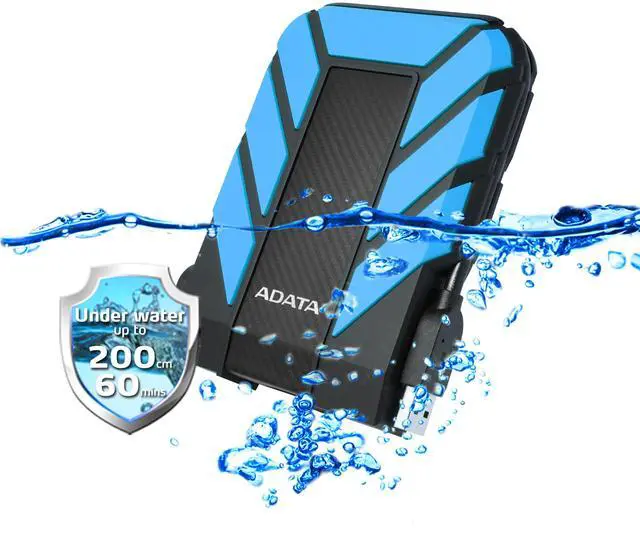 Alt view image 4 of 18 - ADATA 2TB HD710 Pro USB3.1 2.5" Portable Blue Hard Drive Model AHD710P-2TU31-CBL