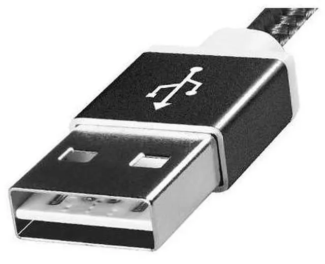 Alt view image 2 of 4 - AData Android USB to Micro USB Charging/Sync Cable, 100cm - Black
