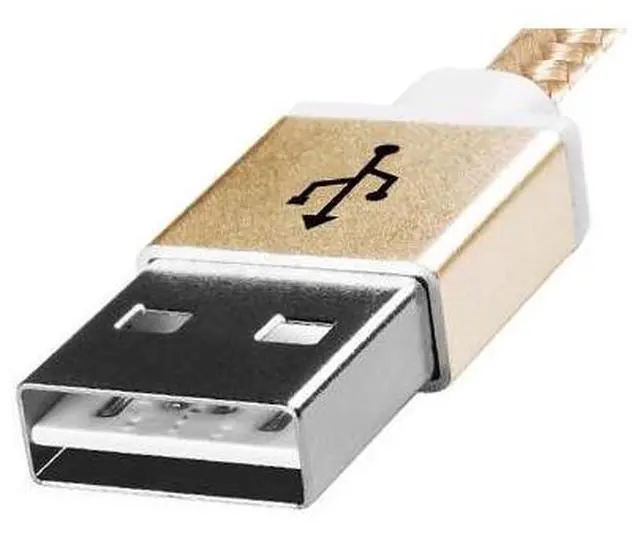 Alt view image 3 of 4 - AData Android USB to Micro USB Charging/Sync Cable, 100cm - Gold