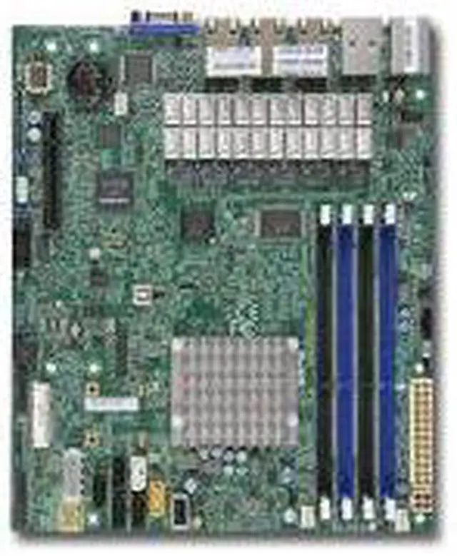 Main image of SUPERMICRO A1SRM-LN7F-2758-O Supermicro A1SRM-LN7F-2758-O Intel Atom C2758 DDR3 SATA3 V and 7GbE MicroATX Motherboard  and  CPU Combo