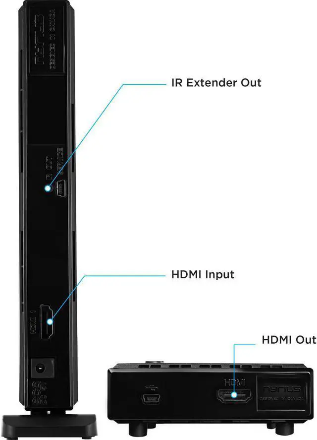 Alt view image 7 of 7 - Nyrius ARIES Home HDMI Digital Wireless Transmitter & Receiver for HD 1080p Video Streaming with IR Remote Extender & Bonus 1 Year Additional Warranty