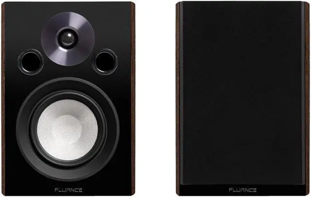 Alt view image 2 of 7 - Fluance Reference Compact Surround Sound Home Theater 5.0 Channel Speaker System including 2-Way Bookshelf, Center Channel and Rear Surround Speakers - Natural Walnut (X850WC)