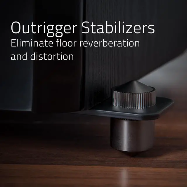 Alt view image 13 of 15 - Fluance Signature HiFi 3-Way Floorstanding Tower Speakers with Dual 8" Woofers for 2-Channel Stereo Listening or Home Theater System - Black Ash/Pair (HFF)