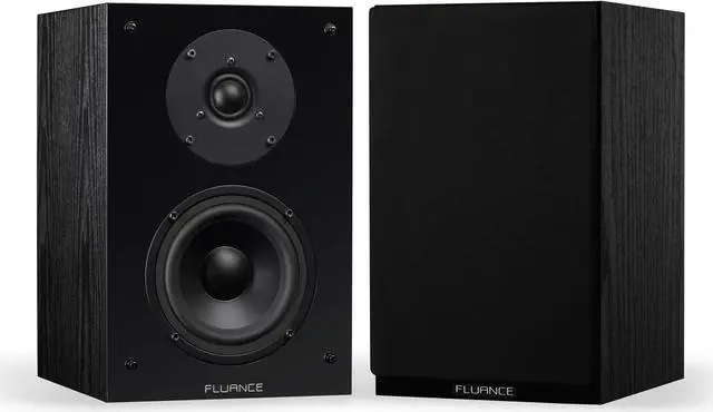 Alt view image 2 of 7 - Fluance Elite High Definition Compact Surround Sound Home Theater 5.1 Channel Speaker System including 2-Way Bookshelf, Center Channel, Rear Surrounds and DB10 Subwoofer - Black Ash (SX51BC)