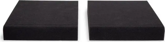 Alt view image 7 of 7 - Fluance High Density Acoustic Foam Isolation Pads for Bookshelf Speakers and Studio Monitors, 10" x 7.5", Improved Sound, Vibration Damping, Multiple Listening Angles - Pair (SP05)