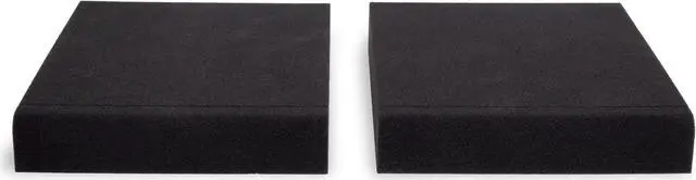 Alt view image 7 of 7 - Fluance High Density Acoustic Foam Isolation Pads for Bookshelf Speakers and Studio Monitors, 8.5" x 6.35", Improved Sound, Vibration Damping, Multiple Listening Angles - Pair (SP03)