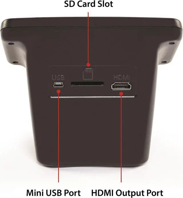 Alt view image 7 of 7 - Magnasonic All-In-One 24MP Film Scanner with Large 5" Display & HDMI, Converts 35mm/126/110/Super 8 Film & 135/126/110 Slides into Digital Photos, Built-in Memory  with a HDMI Cable