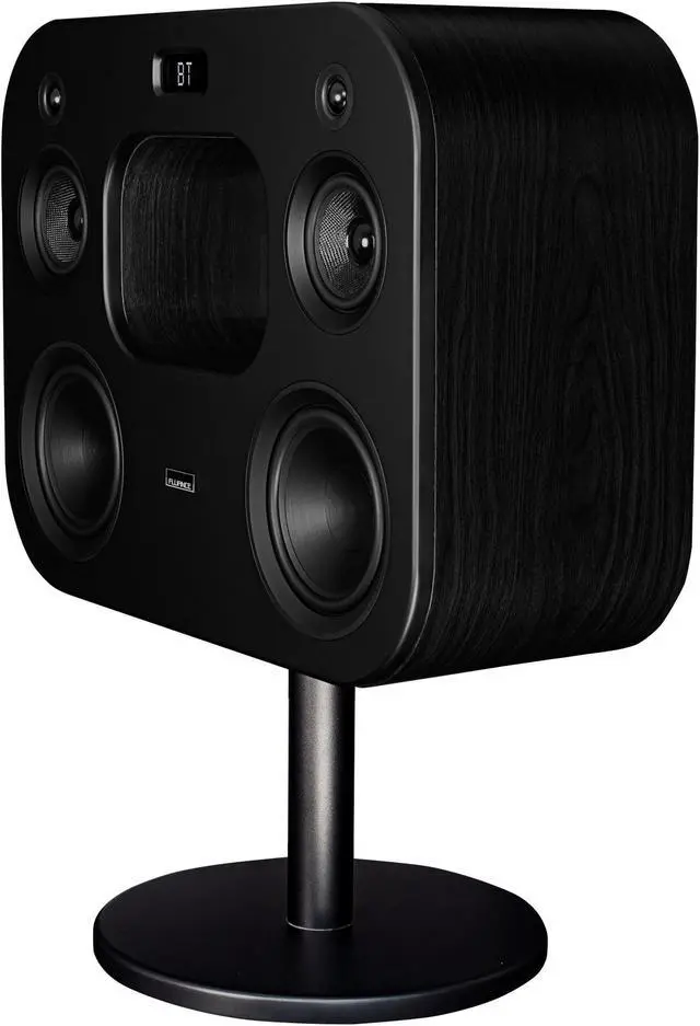 Alt view image 4 of 13 - Fluance Fi70 Three-Way Wireless High Fidelity Music System with Powerful Amplifier & Dual 8" Subwoofers (Black Ash)