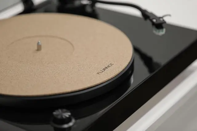 Alt view image 3 of 3 - Fluance Turntable Cork Platter Mat - Audiophile Grade Improves Sound & Performance for Vinyl Record Players (TA21)