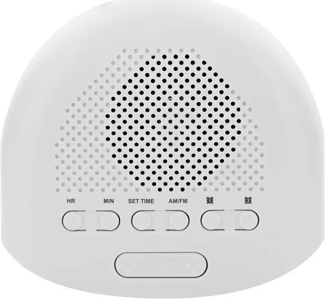 Alt view image 3 of 10 - Magnasonic Digital AM/FM Clock Radio with Battery Backup, Dual Alarm, Sleep & Snooze Functions, Display Dimming Option (EAAC201)