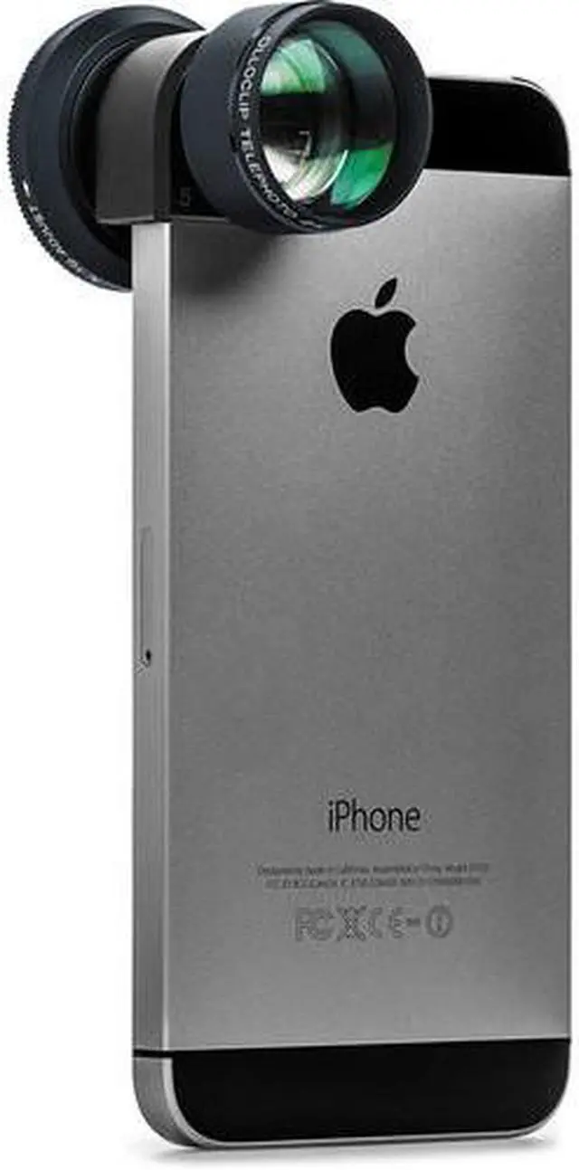 Alt view image 5 of 10 - Olloclip Telephoto Lens with Circular Polarizer for Apple iPhone 5/5S