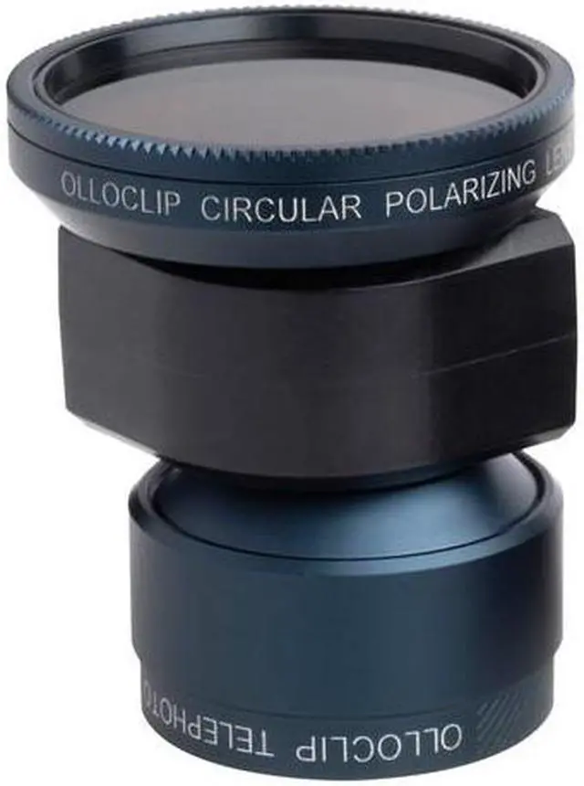 Alt view image 4 of 10 - Olloclip Telephoto Lens with Circular Polarizer for Apple iPhone 5/5S