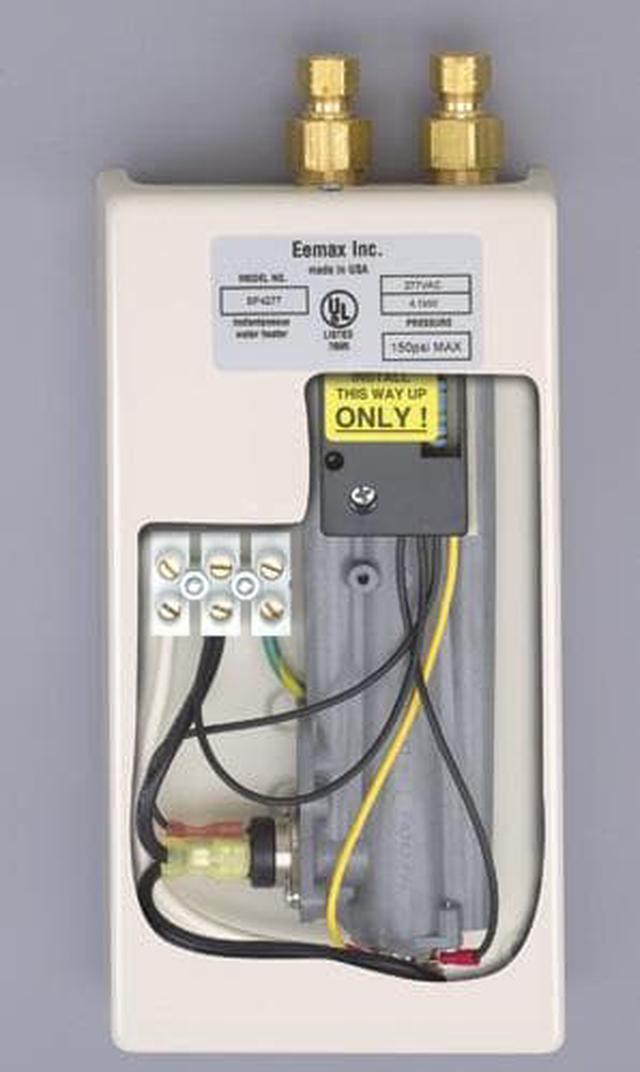 Alt view image 4 of 7 - Eemax SP4208 Electric Tankless Single Point of Use Water Heater 208volt, 4.1kw, 19.7 amps