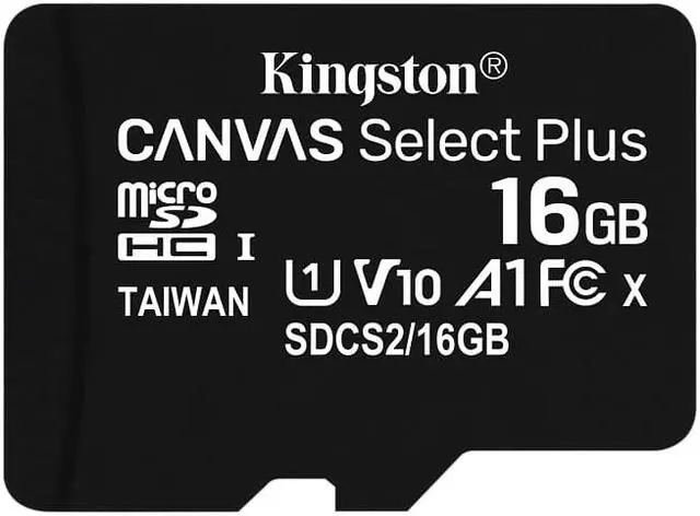 Alt view image 2 of 18 - Kingston Canvas Select Plus 16GB Flash Memory Card SDCS2/16GB
