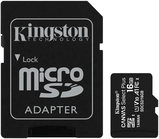 Alt view image 3 of 18 - Kingston Canvas Select Plus 16GB Flash Memory Card SDCS2/16GB