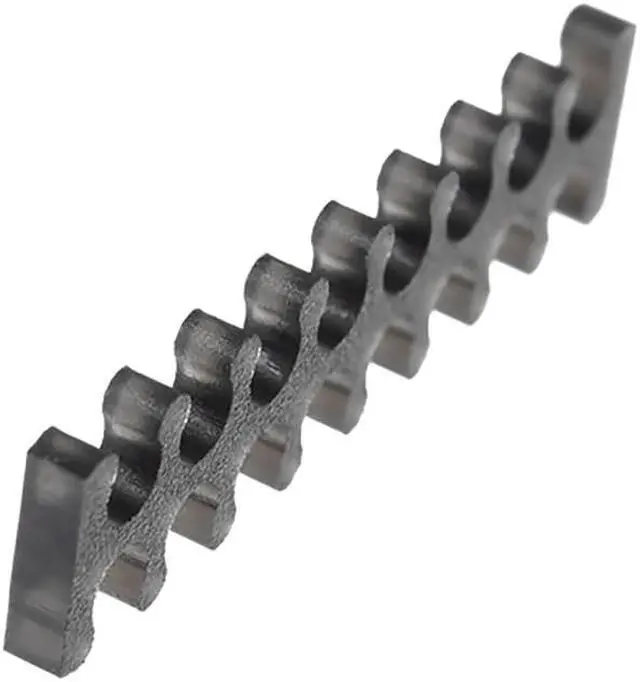 Alt view image 8 of 9 - Alphacool Eiskamm X16 Sleeved Cable Comb, 3mm, Black, 4-pack