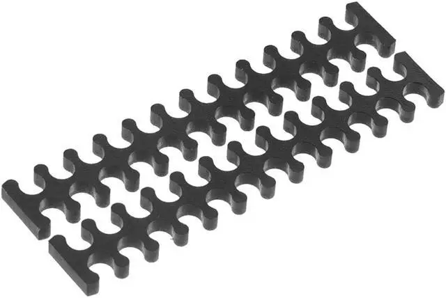Alt view image 5 of 10 - Alphacool Eiskamm X24 - 3mm Black - 2 pcs (24757)
