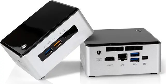 Alt view image 4 of 7 - Intel NUC6i5SYH Mini PC, Intel Core i5-6260U Upto 2.90GHz, 32GB RAM, 1TB NVMe SSD, HDMI, Mini DisplayPort, Card Reader, Wi-Fi, Bluetooth, Windows 10 Pro