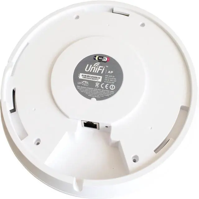 Alt view image 2 of 10 - Ubiquiti UAP – UniFi-US Indoor Wireless N300 Access Point/Bridge