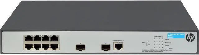 Alt view image 2 of 4 - HP 1920-8G-PoE+ (180W) Fixed 8 Port Web Managed Gigabit Ethernet Switch