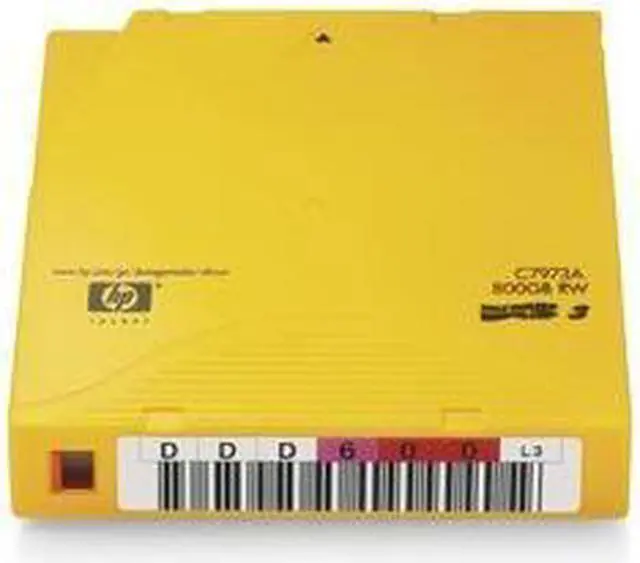 Main image of HP C7973AL 400/800GB LTO Ultrium 3 RW Custom Labeled Data Cartridge 20 Packs