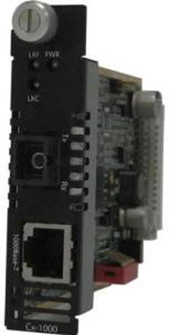 Main image of Perle CM-1000-M1SC05U - Gigabit Ethernet Media Converter Managed Module