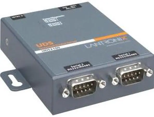 Alt view image 4 of 13 - Lantronix UDS2100 2-Port Device Server