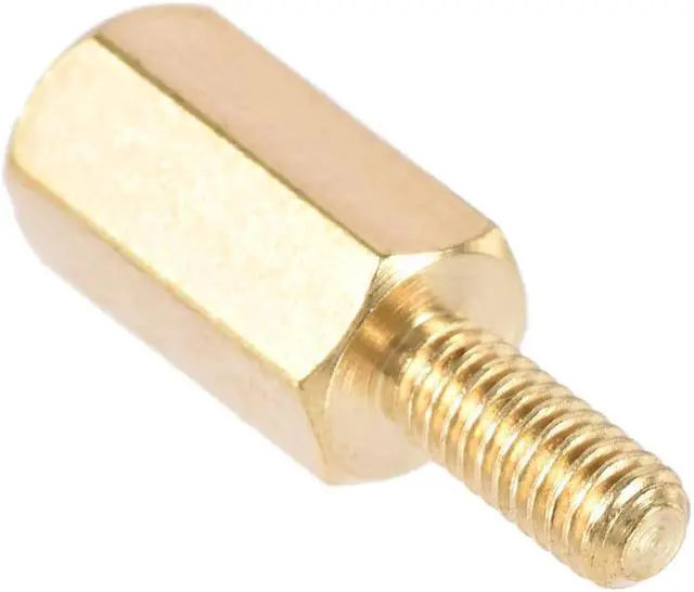 Alt view image 3 of 4 - M2.5x9mm+6mm Male-Female Brass Hex PCB Motherboard Spacer Standoff for FPV Drone Quadcopter, Computer & Circuit Board 100pcs
