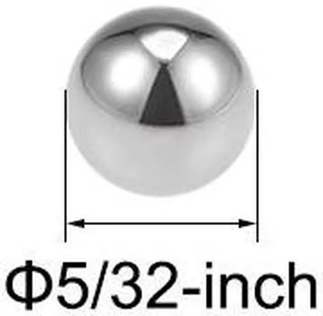 Alt view image 2 of 3 - Bearing Balls 5/32-inch Chrome Steel G10 Precision 60-63 HRC 100pcs